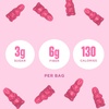 image:imageSmartSweets Berry Bunnies Easter Candy 18oz Pack of 14Gummy Candy with Low Sugar Low Calorie No Artificial Sweeteners PlantBased GlutenFree Healthy Snack for Kids amp Adults