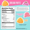 image:imageSmartSweets SweetChews Chewy Candy Gluten Free Plant Based Healthy Snacks for Adults amp Kids Low Sugar Pink Punch amp Cherry Lemonade No Artificial Sweeteners 45g Bags 4 PackDream Puffs 4 Pack