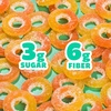 image:imageSmartSweets SweetChews Chewy Candy Gluten Free Plant Based Healthy Snacks for Adults amp Kids Low Sugar Pink Punch amp Cherry Lemonade No Artificial Sweeteners 45g Bags 4 PackPeach Rings