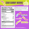image:imageSmartSweets Variety Pack Gluten Free Gummies Plant Based Snacks for Adults amp Kids Chewy Candy Low Sugar Includes Sweet Fish Sourmelon Bites Peach Rings amp Sour Blast Buddies 50g Bags 8 PackSour Gummy Worms