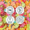 image:imageSmartSweets Variety Pack Gluten Free Gummies Plant Based Snacks for Adults amp Kids Chewy Candy Low Sugar Includes Sweet Fish Sourmelon Bites Peach Rings amp Sour Blast Buddies 50g Bags 8 PackSour Variety Pack