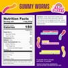 image:imageSmartSweets Variety Pack Gluten Free Gummies Plant Based Snacks for Adults amp Kids Chewy Candy Low Sugar Includes Sweet Fish Sourmelon Bites Peach Rings amp Sour Blast Buddies 50g Bags 8 PackGummy Worms