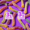 image:imageSmartSweets Variety Pack Gluten Free Gummies Plant Based Snacks for Adults amp Kids Chewy Candy Low Sugar Includes Sweet Fish Sourmelon Bites Peach Rings amp Sour Blast Buddies 50g Bags 8 PackSour Gummy Worms