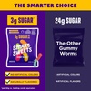 image:imageSmartSweets Variety Pack Gluten Free Gummies Plant Based Snacks for Adults amp Kids Chewy Candy Low Sugar Includes Sweet Fish Sourmelon Bites Peach Rings amp Sour Blast Buddies 50g Bags 8 PackGummy Worms
