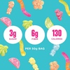 image:imageSmartSweets Variety Pack Gluten Free Gummies Plant Based Snacks for Adults amp Kids Chewy Candy Low Sugar Includes Sweet Fish Sourmelon Bites Peach Rings amp Sour Blast Buddies 50g Bags 8 PackSour Variety Pack