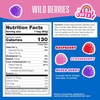 image:imageSmartSweets Variety Pack Gluten Free Gummies Plant Based Snacks for Adults amp Kids Chewy Candy Low Sugar Includes Sweet Fish Sourmelon Bites Peach Rings amp Sour Blast Buddies 50g Bags 8 PackWild Berries