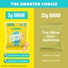 image:imageSmartSweets Variety Pack Gluten Free Gummies Plant Based Snacks for Adults amp Kids Chewy Candy Low Sugar Includes Sweet Fish Sourmelon Bites Peach Rings amp Sour Blast Buddies 50g Bags 8 PackSour Blast Buddies
