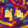 image:imageSmartSweets Variety Pack Gluten Free Gummies Plant Based Snacks for Adults amp Kids Chewy Candy Low Sugar Includes Sweet Fish Sourmelon Bites Peach Rings amp Sour Blast Buddies 50g Bags 8 PackGummy Worms