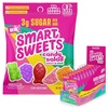 image:imageSmartSweets Variety Pack Gluten Free Gummies Plant Based Snacks for Adults amp Kids Chewy Candy Low Sugar Includes Sweet Fish Sourmelon Bites Peach Rings amp Sour Blast Buddies 50g Bags 8 PackCandy Salad 14 Pack