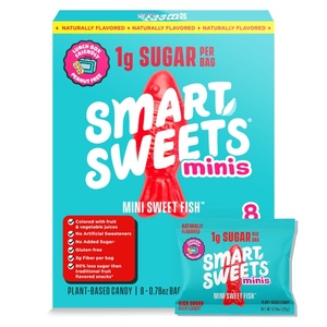 image:imageSmart Sweets Sourmelon Bites Multipack 624 OunceSweet Fish Minis
