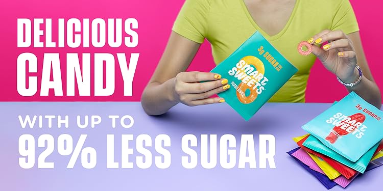 SmartSweets | Guilt-Free Snacking – Natural Plant-Based Healthy Candies