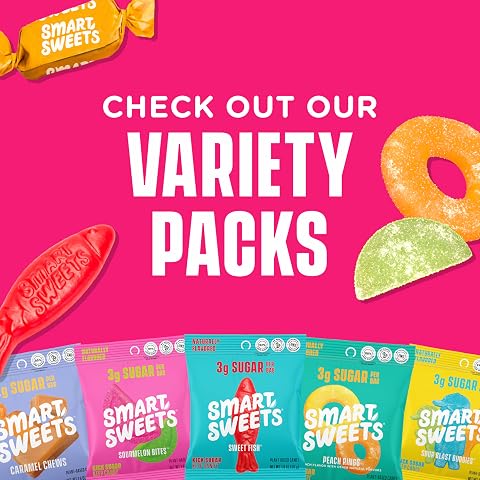 SmartSweets | Guilt-Free Snacking – Natural Plant-Based Healthy Candies